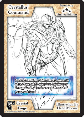 Crystallus’ Command (Limited Edition) [LESC] - Exodus TCG Single