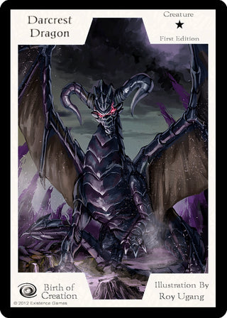 Darcrest Dragon (First Edition) [BOC] - Exodus TCG Single