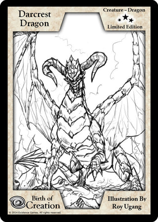 Darcrest Dragon (Limited Edition) [LESC] - Exodus TCG Single