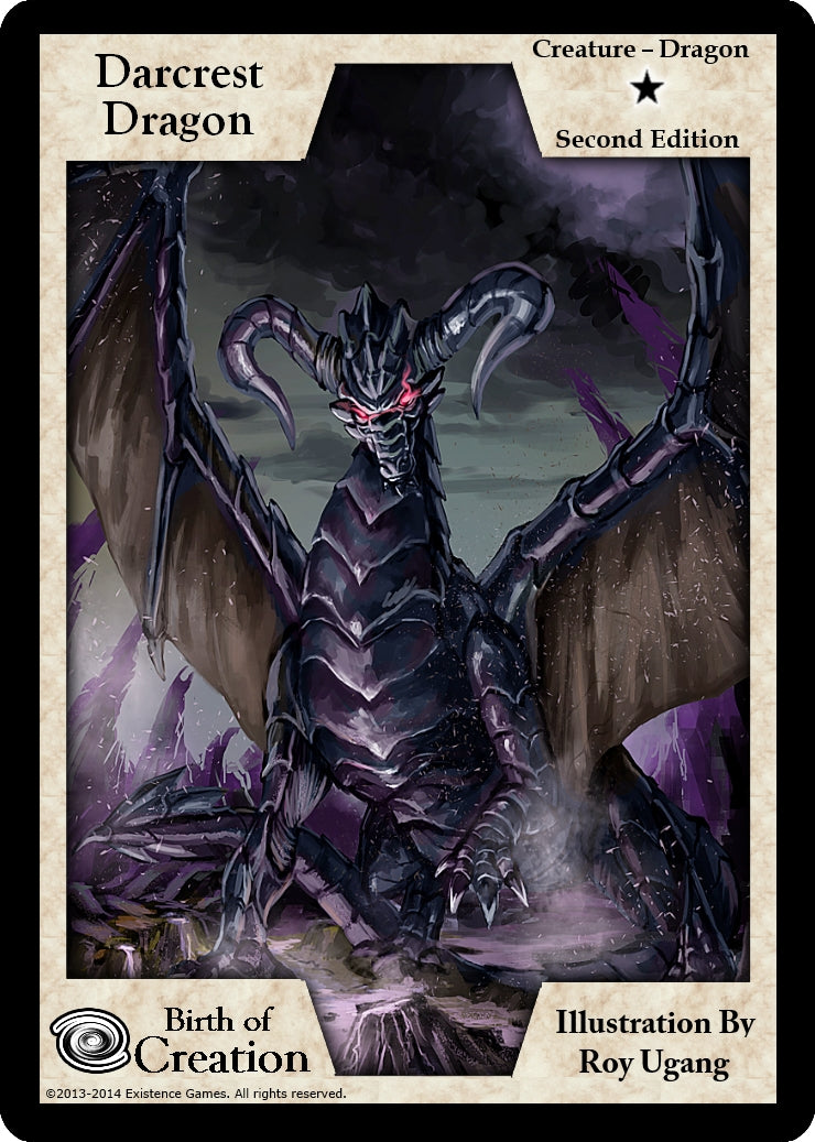 Darcrest Dragon (Second Edition) [BOC] - Exodus TCG Single