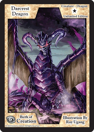 Darcrest Dragon (Unlimited Edition) [BOC] - Exodus TCG Single