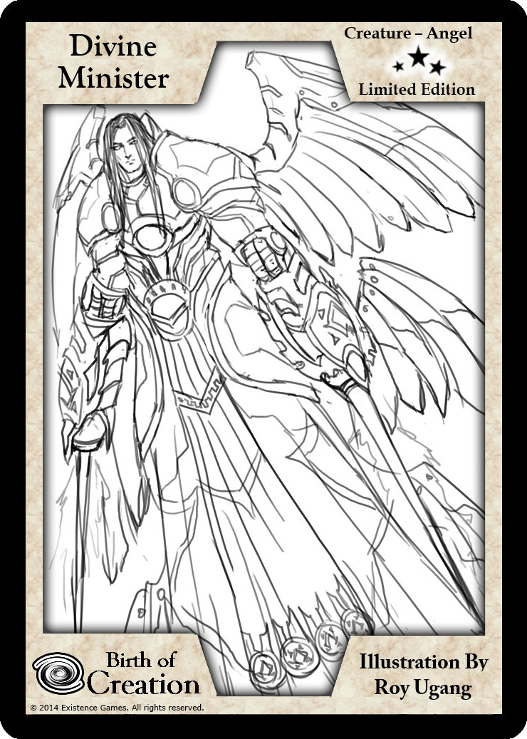 Divine Minster (Limited Edition) [LESC] - Exodus TCG Single