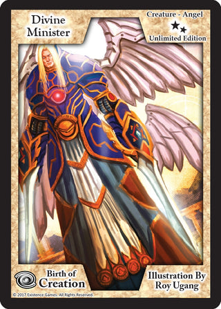 Divine Minster (Unlimited Edition) [BOC] - Exodus TCG Single