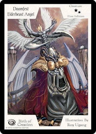 Doomfest Elderbeast Angel (First Edition) [BOC] - Exodus TCG Single