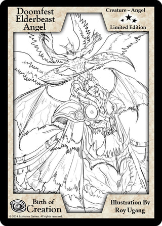 Doomfest Elderbeast Angel (Limited Edition) [LESC] - Exodus TCG Single