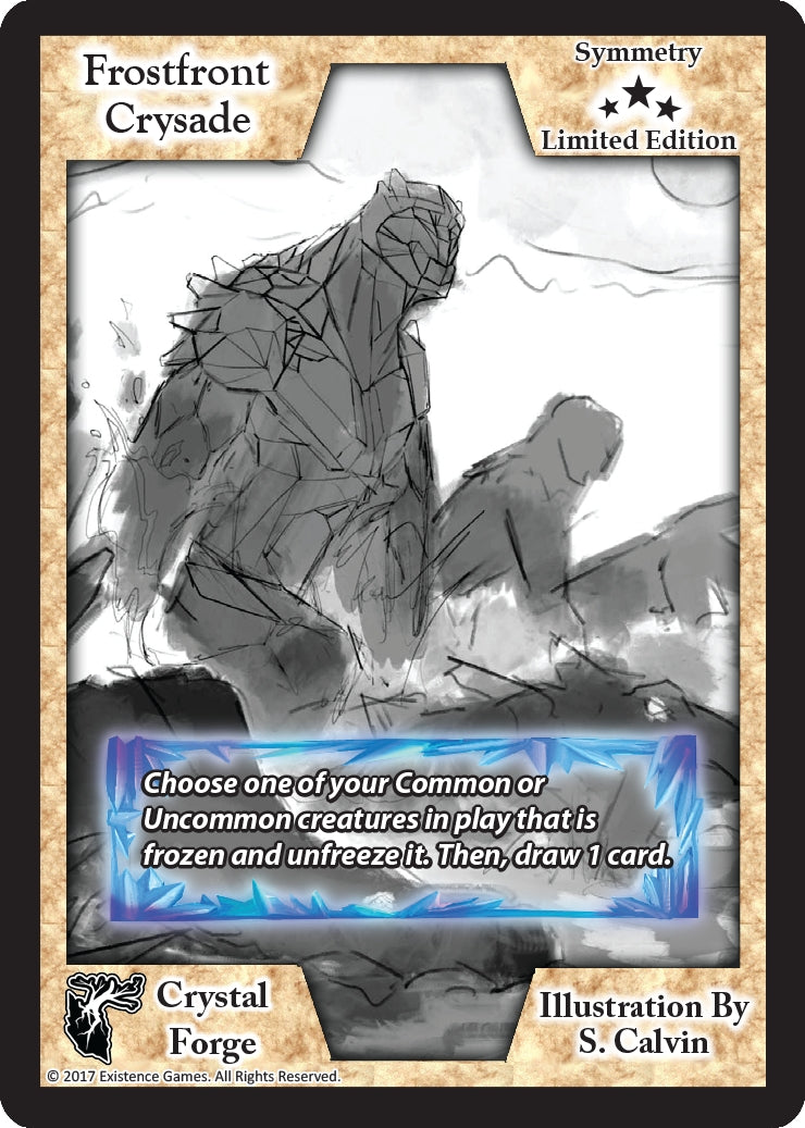 Frostfront Crysade (Limited Edition) [LESC] - Exodus TCG Single