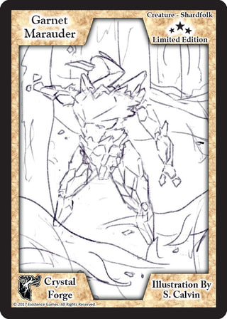 Garnet Marauder (Limited Edition) [LESC] - Exodus TCG Single