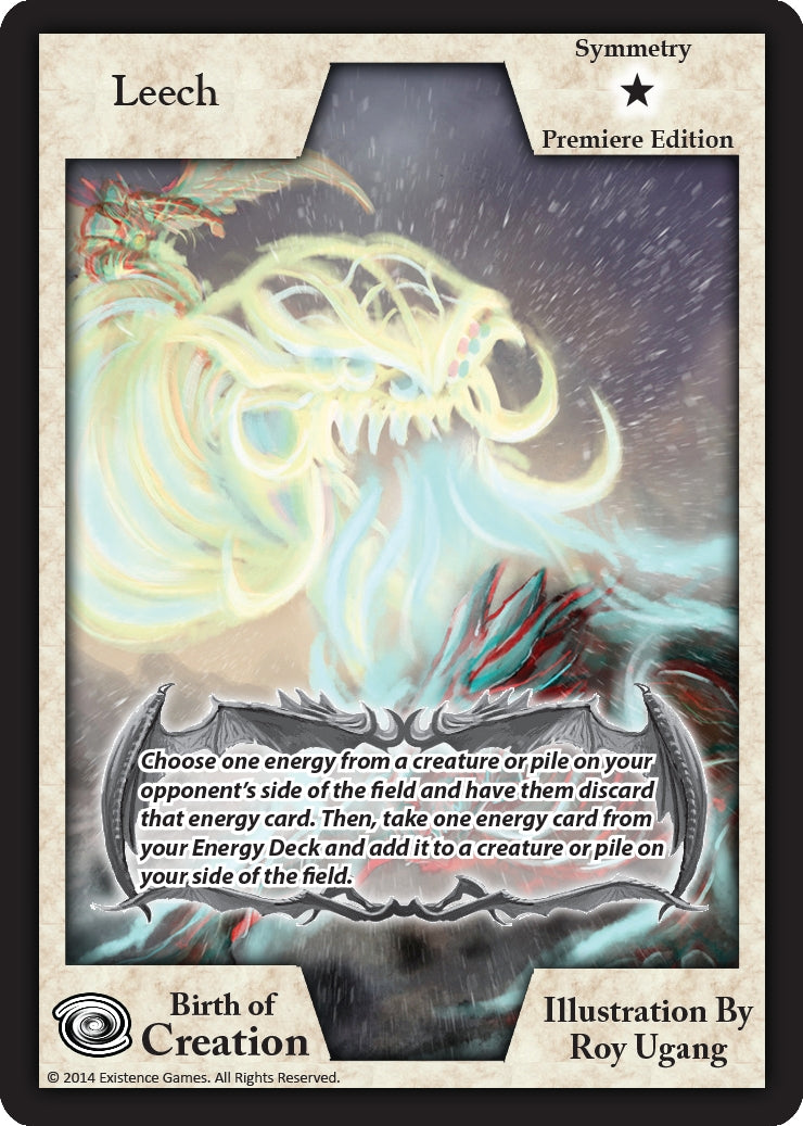 Leech (Premiere Edition) (Wings) [BOC] - Exodus TCG Single