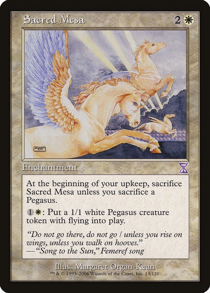 Sacred Mesa (13) [TSB] - MTG Single