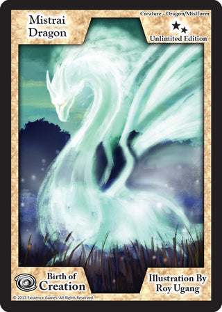 Mistrai Dragon (Unlimited Edition) [BOC] - Exodus TCG Single