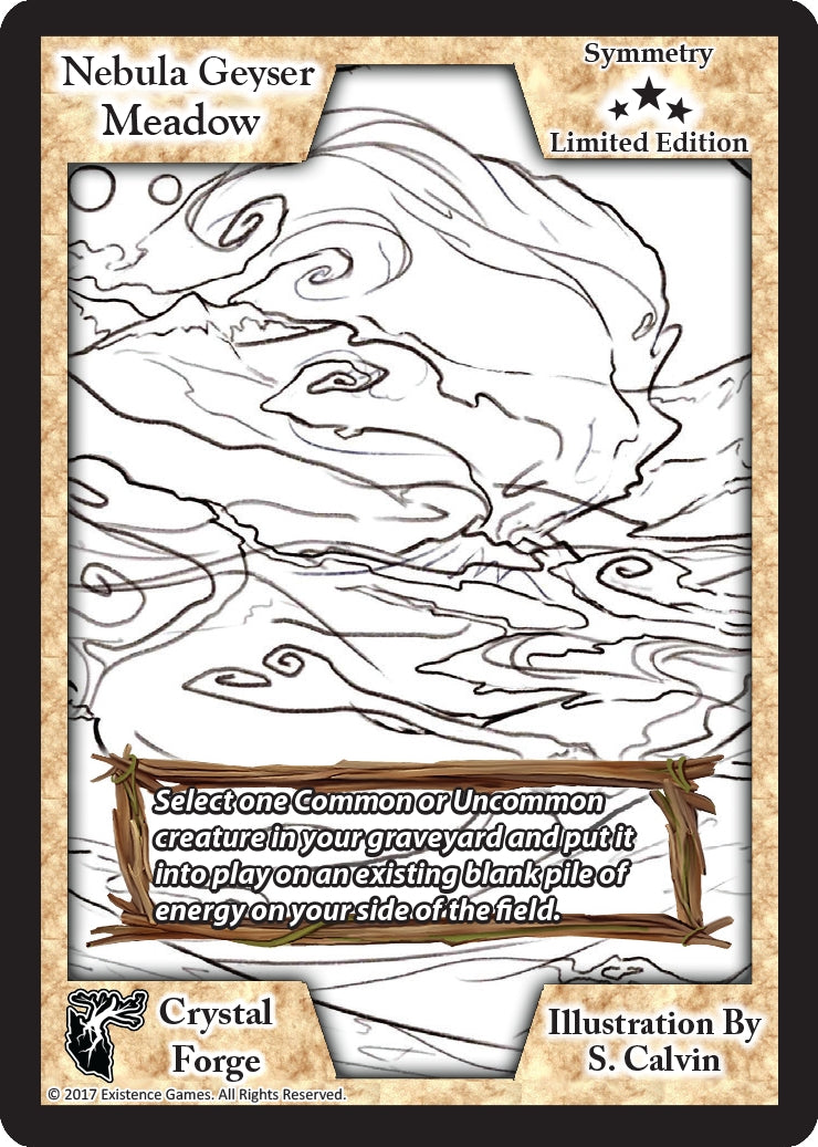 Nebula Geyser Meadow (Limited Edition) [LESC] - Exodus TCG Single