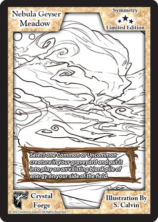 Nebula Geyser Meadow (Limited Edition) [LESC] - Exodus TCG Single