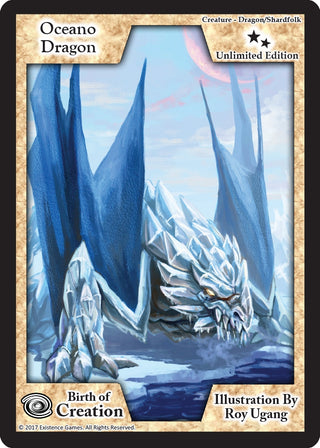 Oceano Dragon (Unlimited Edition) [BOC] - Exodus TCG Single