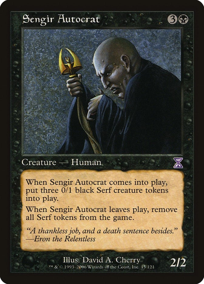 Sengir Autocrat (45) [TSB] - MTG Single