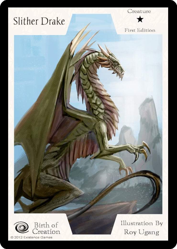 Slither Drake (First Edition) [BOC] - Exodus TCG Single