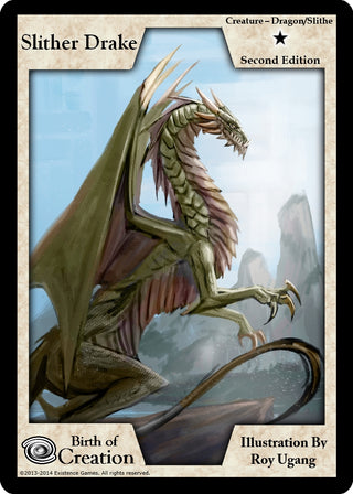 Slither Drake (Second Edition) [BOC] - Exodus TCG Single