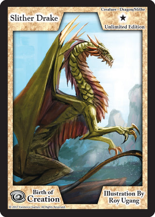 Slither Drake (Unlimited Edition) [BOC] - Exodus TCG Single