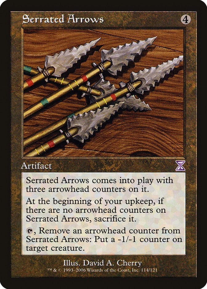 Serrated Arrows (114) [TSB] - MTG Single