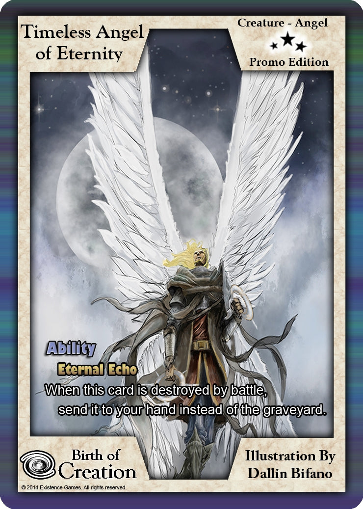 Timeless Angel of Eternity (Promo Edition) [PR] - Exodus TCG Single