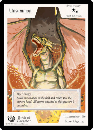 Unsummon (First Edition) [BOC] - Exodus TCG Single