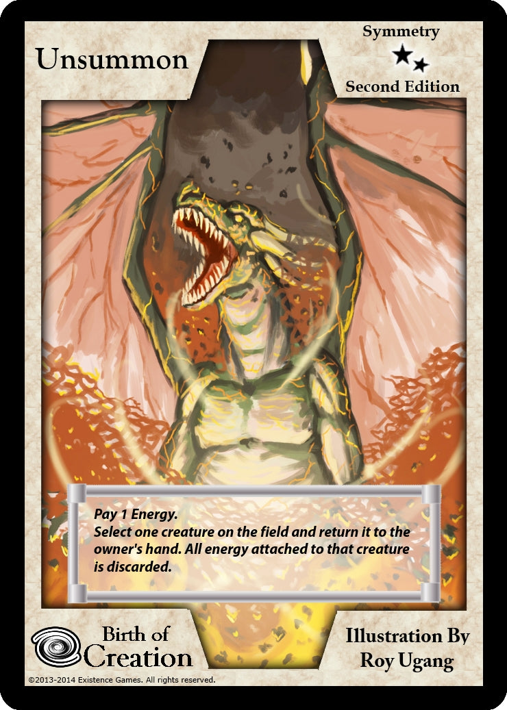 Unsummon (Second Edition) [BOC] - Exodus TCG Single