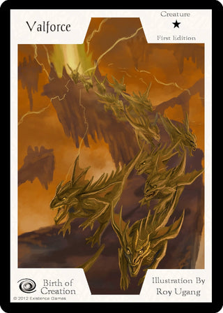 Valforce (First Edition) [BOC] - Exodus TCG Single
