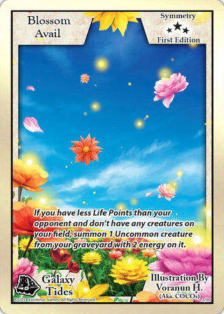 Blossom Avail (First Edition) (1) [GAT] - Exodus TCG Single