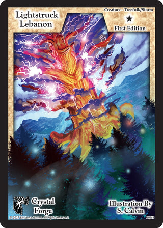 Lightstruck Lebanon (First Edition) (10) [CRF] - Exodus TCG Single