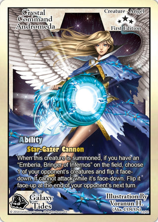 Crystal Command Andromeda (First Edition) (11) [GAT] - Exodus TCG Single