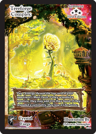 Treeforge Complex (First Edition) (12) [CRF] - Exodus TCG Single