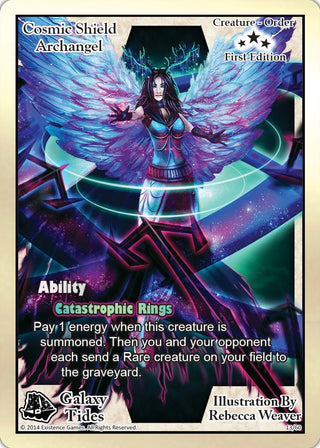 Cosmic Shield Archangel (First Edition) (13) [GAT] - Exodus TCG Single