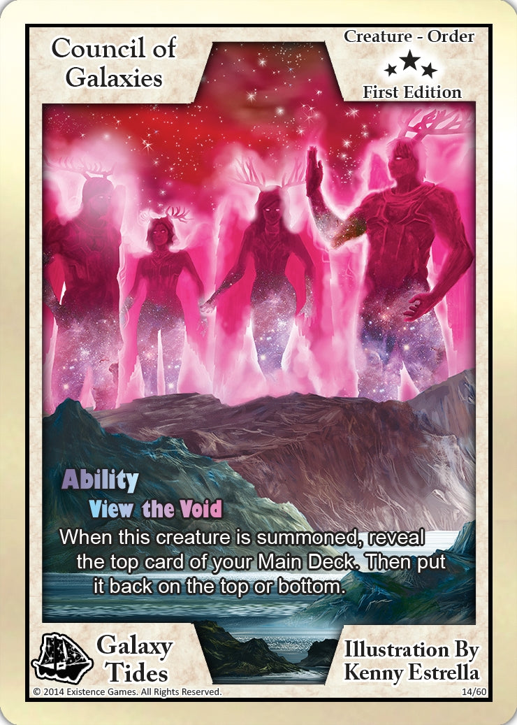 Council of Galaxies (First Edition) (14) [GAT] - Exodus TCG Single