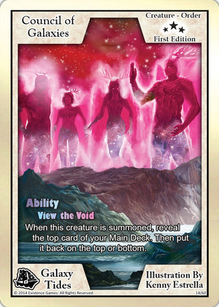 Council of Galaxies (First Edition) (14) [GAT] - Exodus TCG Single