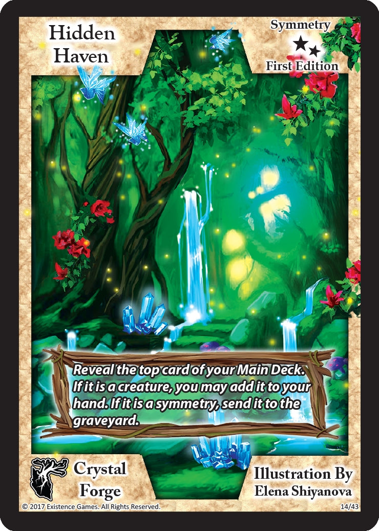 Hidden Haven (First Edition) (14) [CRF] - Exodus TCG Single