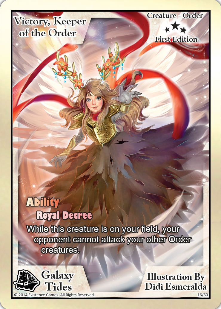 Victory Keeper of the Order (First Edition) (16) [GAT] - Exodus TCG Single