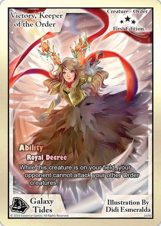 Victory Keeper of the Order (First Edition) (16) [GAT] - Exodus TCG Single