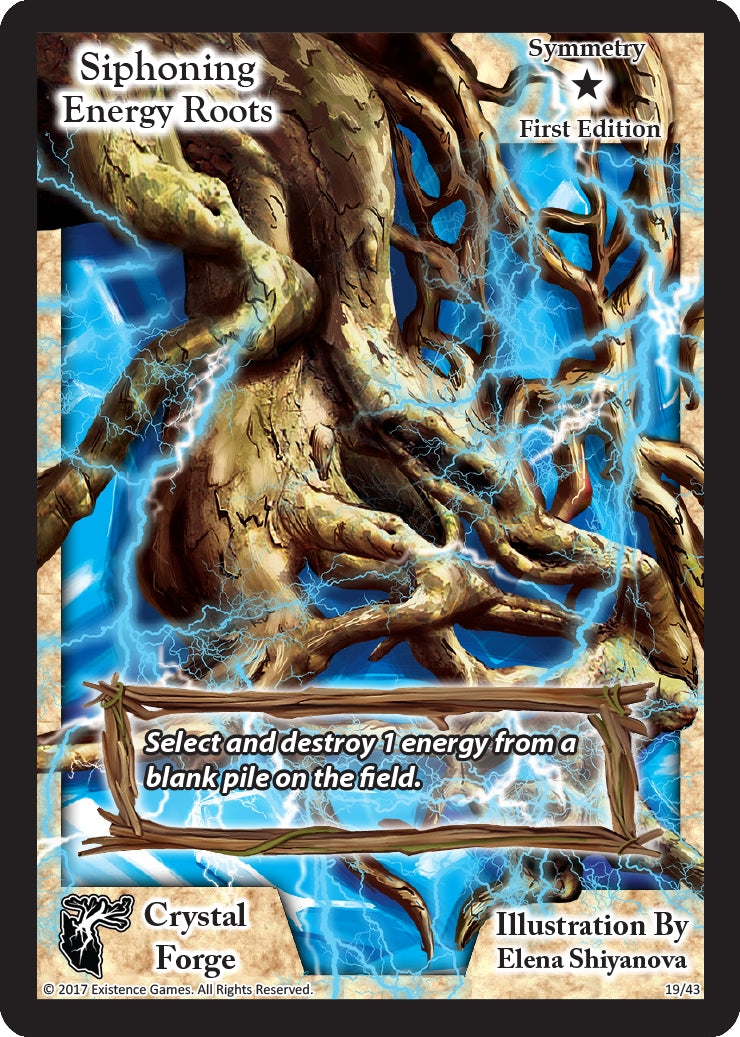 Siphoning Energy Roots (First Edition) (19) [CRF] - Exodus TCG Single