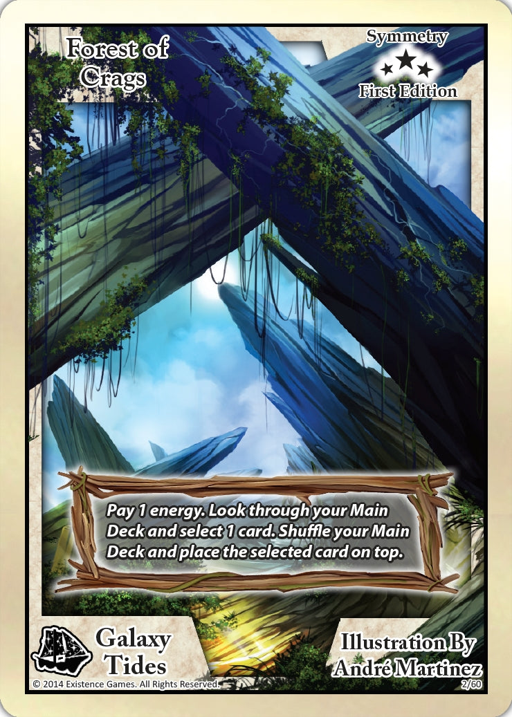Forest of Crags (First Edition) (2) [GAT] - Exodus TCG Single