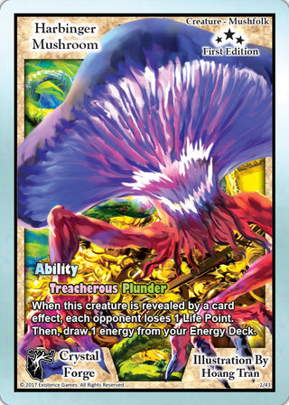 Harbinger Mushroom (First Edition) (2) [CRF] - Exodus TCG Single