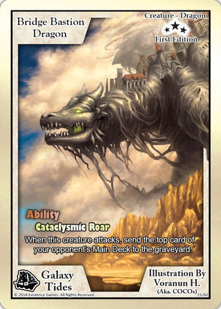 Bridge Bastion Dragon (First Edition) (21) [GAT] - Exodus TCG Single