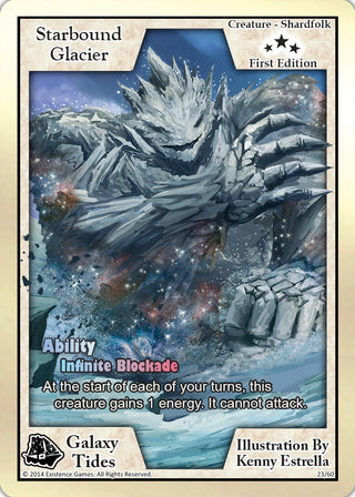 Starbound Glacier (First Edition) (23) [GAT] - Exodus TCG Single