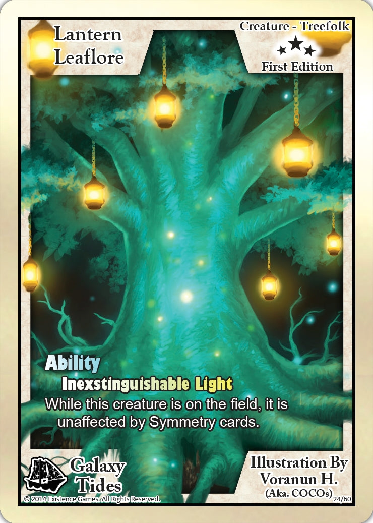 Lantern Leaflore (First Edition) (24) [GAT] - Exodus TCG Single