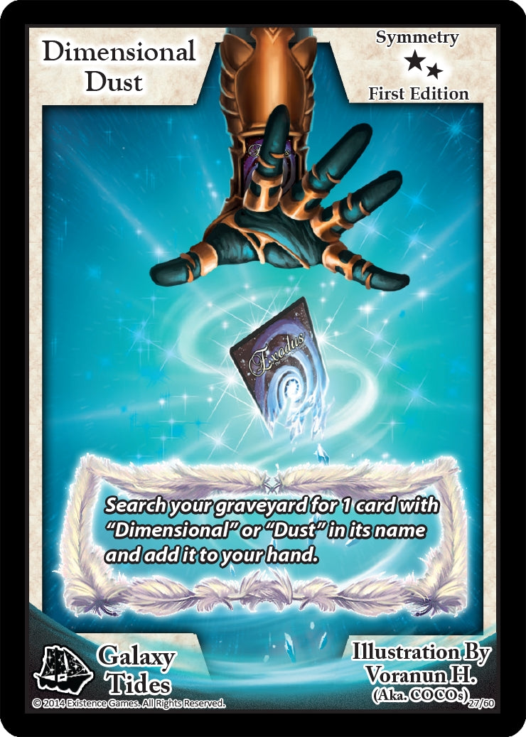 Dimensional Dust (First Edition) (27) [GAT] - Exodus TCG Single
