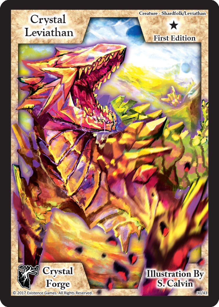Crystal Leviathan (First Edition) (30) [CRF] - Exodus TCG Single