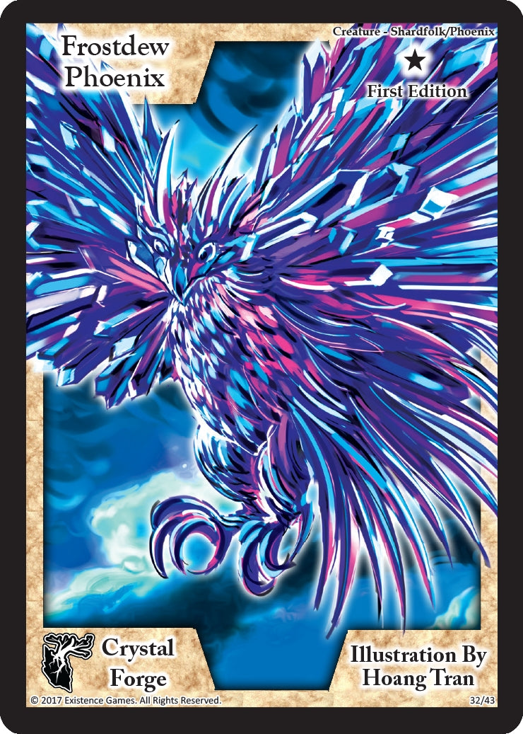 Frostdew Phoenix (First Edition) (32) [CRF] - Exodus TCG Single