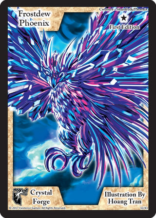 Frostdew Phoenix (First Edition) (32) [CRF] - Exodus TCG Single