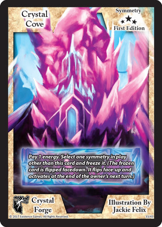 Crystal Cove (First Edition) (33) [CRF] - Exodus TCG Single