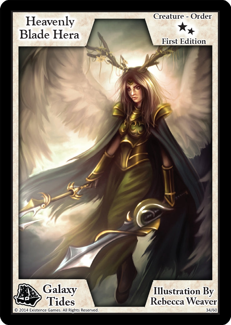 Heavenly Blade Hera (First Edition) (34) [GAT] - Exodus TCG Single