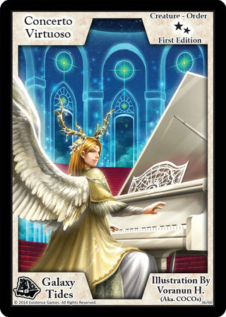 Concerto Virtuoso (First Edition) (36) [GAT] - Exodus TCG Single