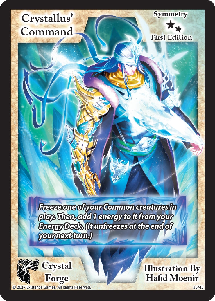 Crystallus’ Command (First Edition) (36) [CRF] - Exodus TCG Single